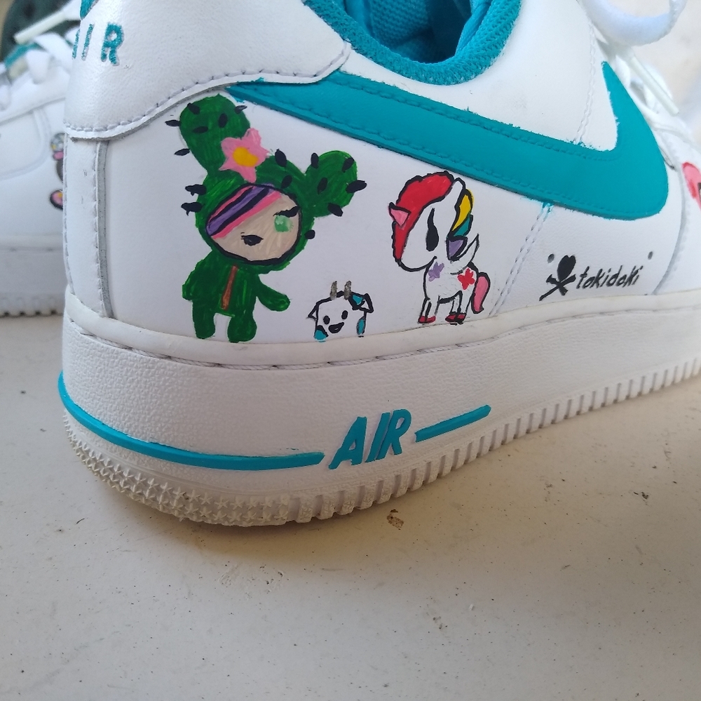 Custom Air Force 1 hand painted tokidoki charactor